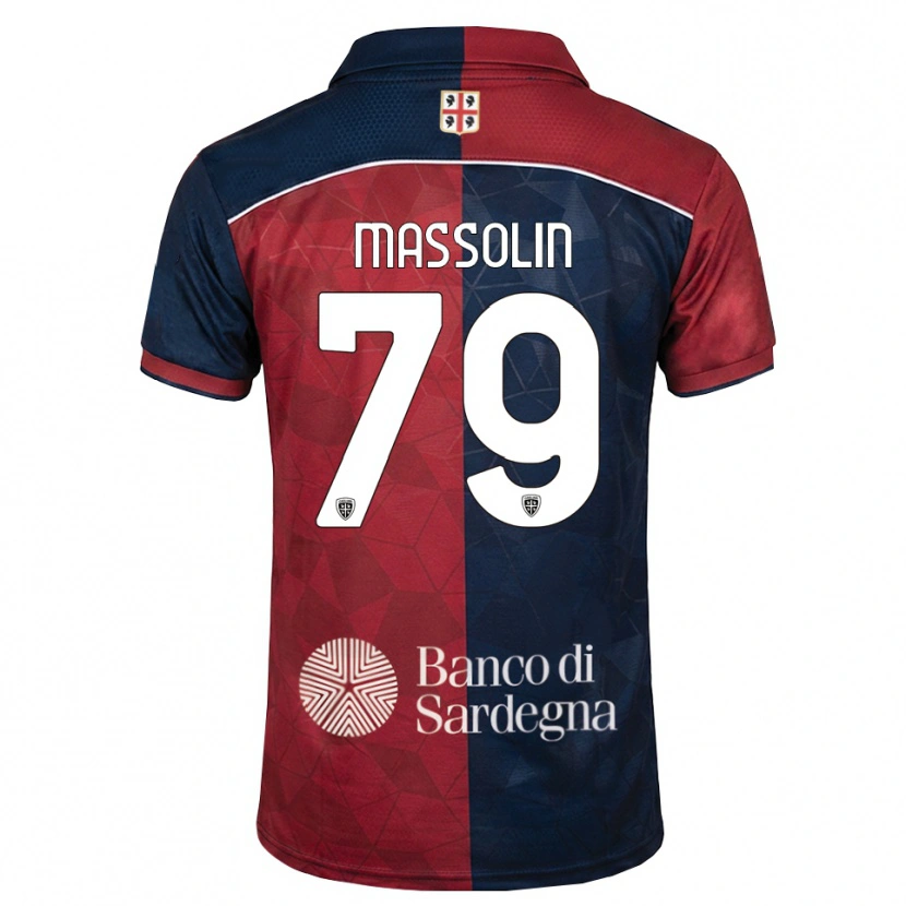 Danxen Kid Yanis Massolin #79 Burgundy Royal Blue Home Jersey 2026/27 T-Shirt