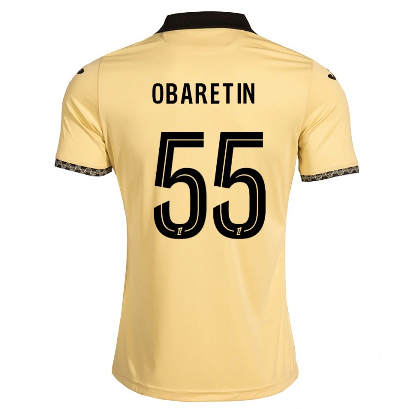 Danxen Kid Nosa Edward Obaretin #55 Navajowhite Black Away Jersey 2026/27 T-Shirt
