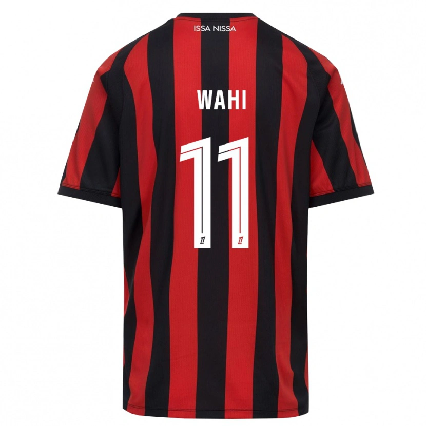 Danxen Kid Elye Wahi #11 Red Black White Home Jersey 2026/27 T-Shirt