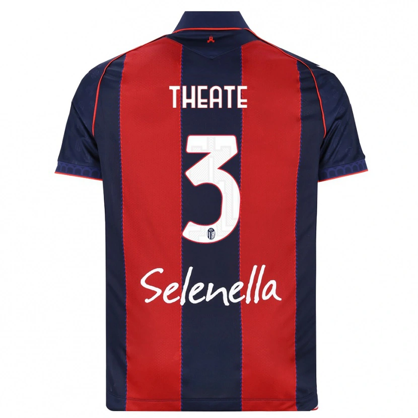 Danxen Kid Arthur Theate #3 Royal Blue Red White Home Jersey 2026/27 T-Shirt