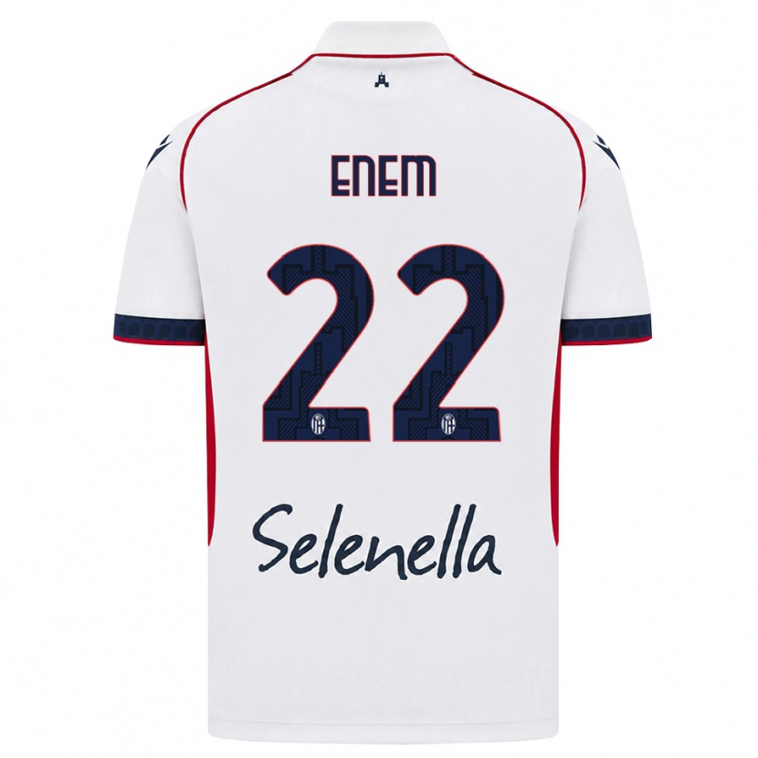 Danxen Kid Jay Enem #22 White Red Royal Blue Away Jersey 2026/27 T-Shirt