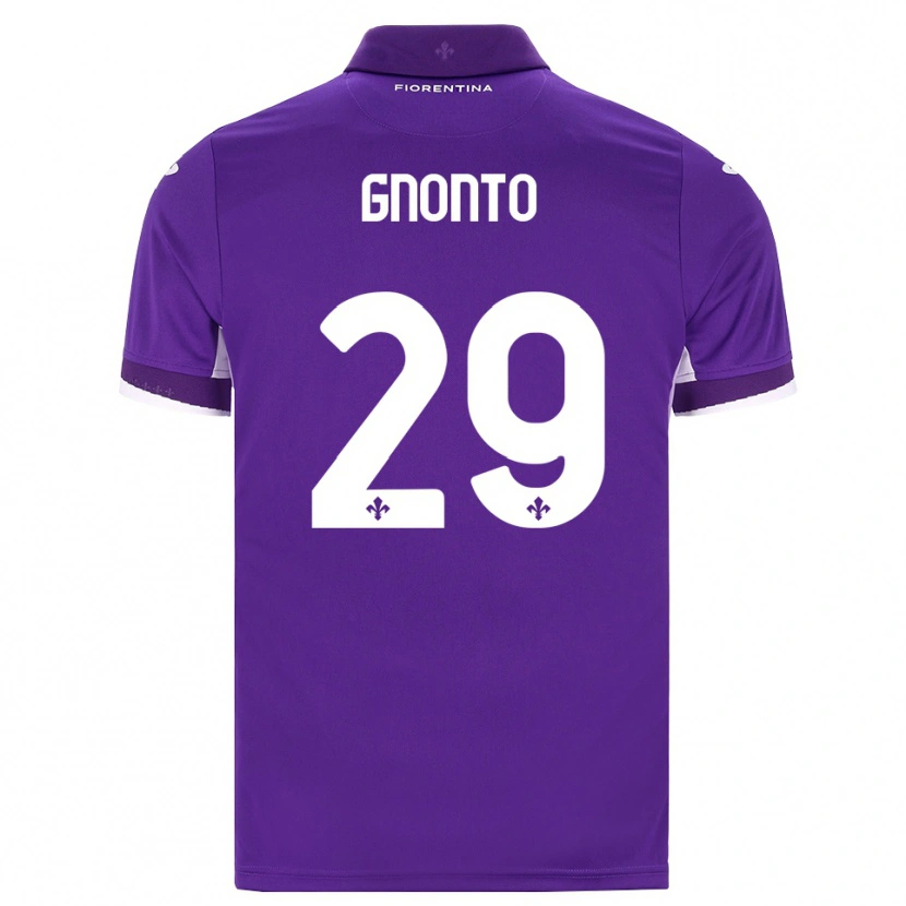 Danxen Men Wilfried Gnonto #29 Purple White Pink Home Jersey 2026/27 T-Shirt