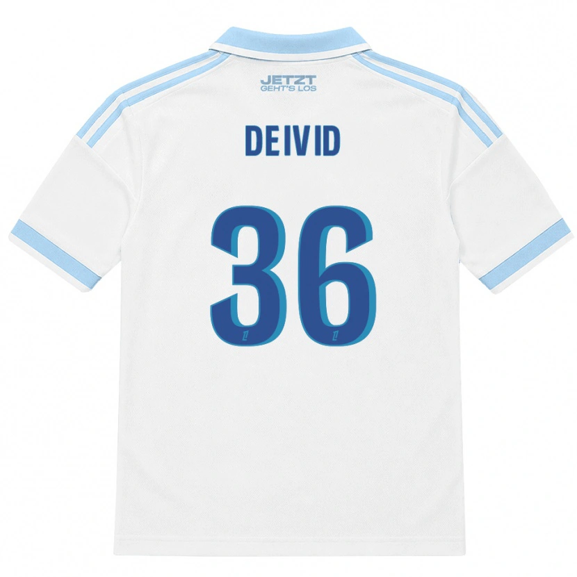 Danxen Men Deivid Washington #36 Light Sky Blue White Red Away Jersey 2026/27 T-Shirt