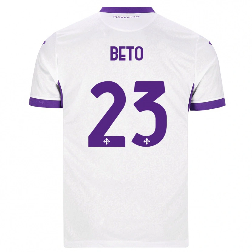 Danxen Men Beto #23 White Purple Away Jersey 2026/27 T-Shirt