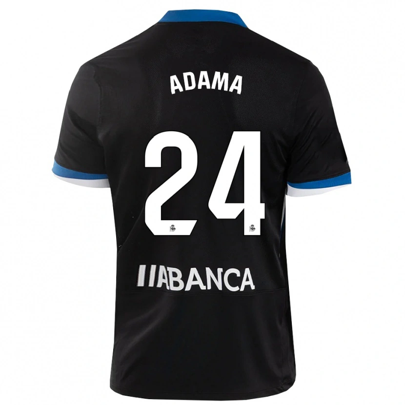 Danxen Men Adama Traoré #24 Black Blue White Away Jersey 2026/27 T-Shirt