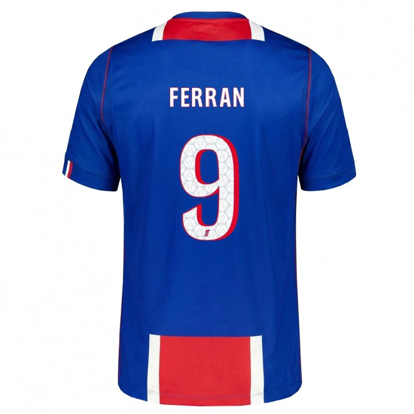 Danxen Men Ferran Torres #9 Red White Blue Home Jersey 2026/27 T-Shirt