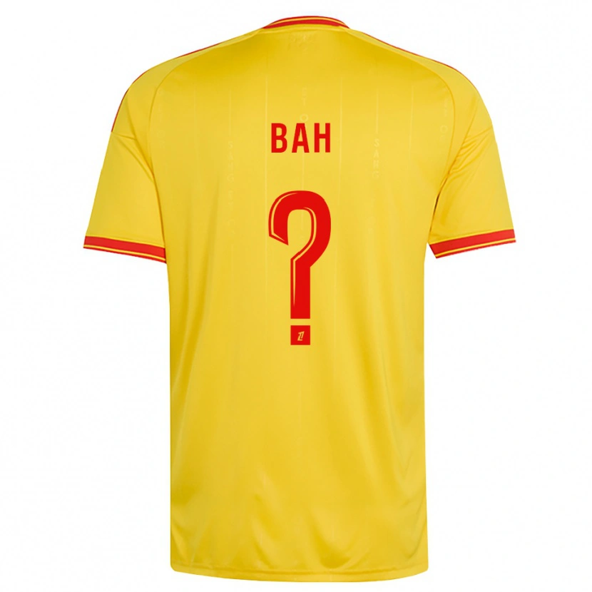 Danxen Men Souleymane Bah #0 Gold Orange Red Home Jersey 2026/27 T-Shirt