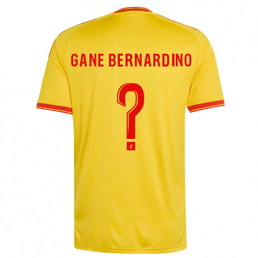 Danxen Men Nathanaël Gane Bernardino #0 Gold Orange Red Home Jersey 2026/27 T-Shirt