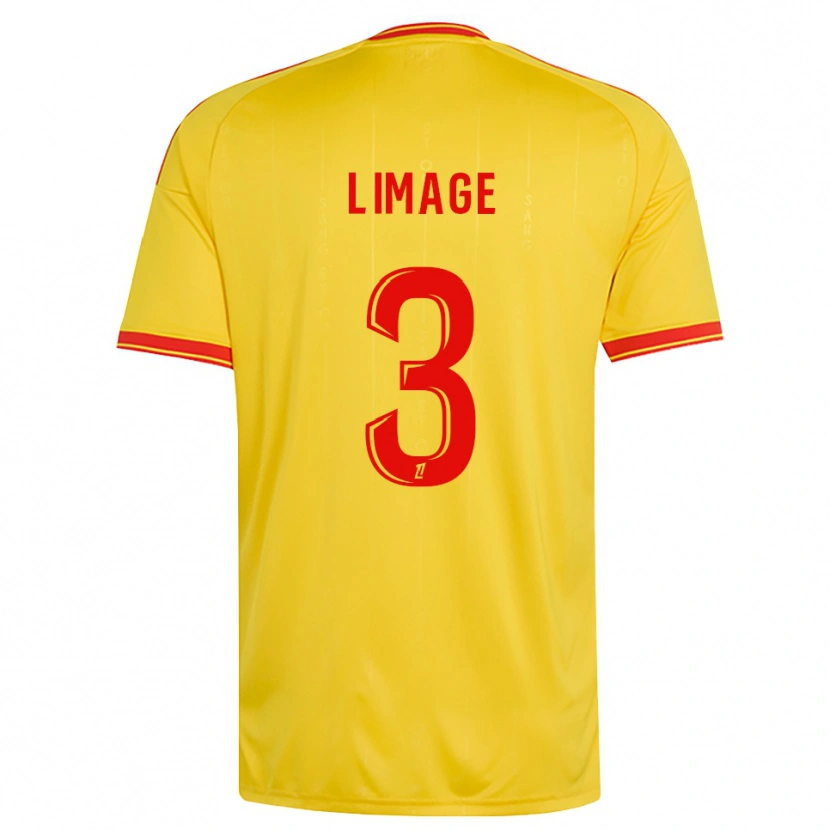 Danxen Men Jennyfer Limage #3 Gold Orange Red Home Jersey 2026/27 T-Shirt