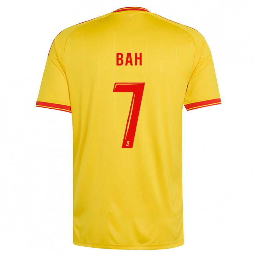 Danxen Men Alpha Bah #7 Gold Orange Red Home Jersey 2026/27 T-Shirt