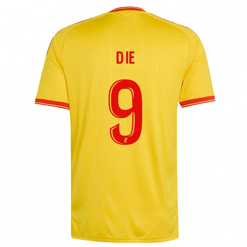 Danxen Men Manassé Die #9 Gold Orange Red Home Jersey 2026/27 T-Shirt