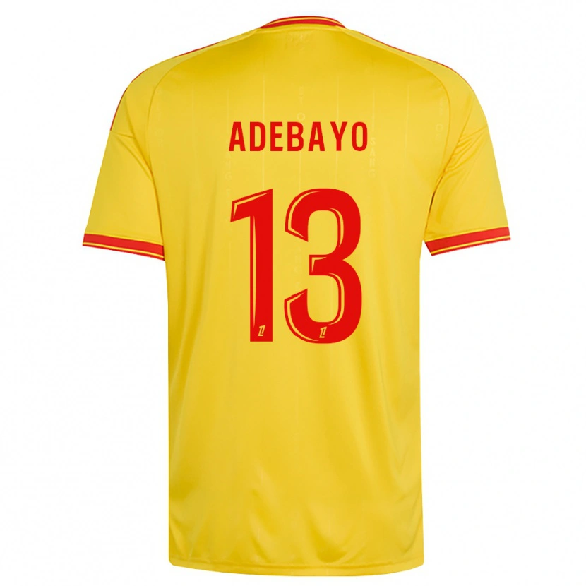 Danxen Men Kamil Adebayo #13 Gold Orange Red Home Jersey 2026/27 T-Shirt