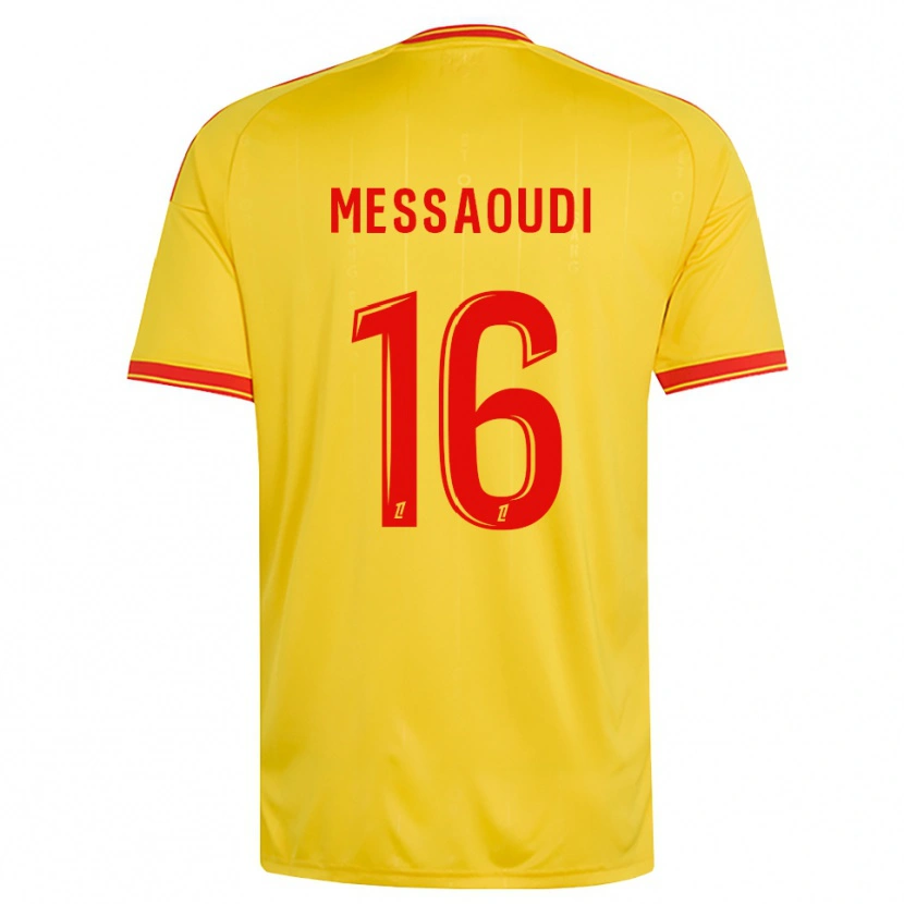 Danxen Men Fedwan Messaoudi #16 Gold Orange Red Home Jersey 2026/27 T-Shirt