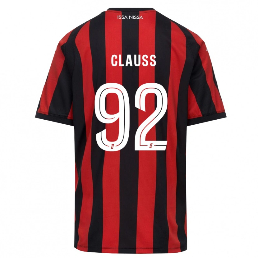 Danxen Men Jonathan Clauss #92 Red Black White Home Jersey 2026/27 T-Shirt