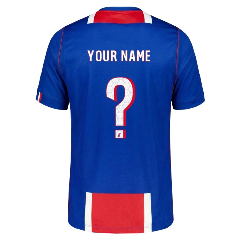 Danxen Men Your Name #0 Red White Blue Home Jersey 2026/27 T-Shirt