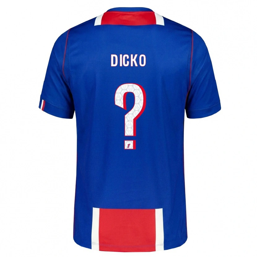 Danxen Men Aminata Dicko #0 Red White Blue Home Jersey 2026/27 T-Shirt