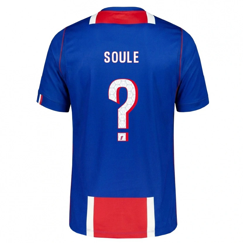 Danxen Men Chams Soule #0 Red White Blue Home Jersey 2026/27 T-Shirt