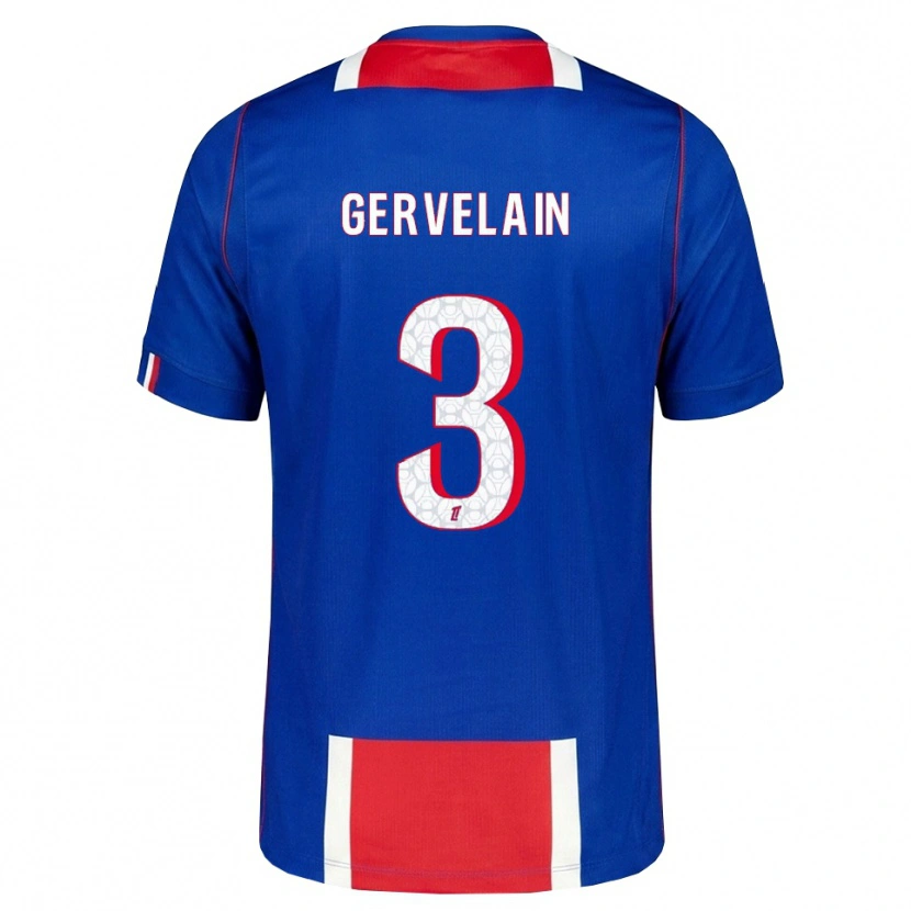 Danxen Men Jordan Gervelain #3 Red White Blue Home Jersey 2026/27 T-Shirt