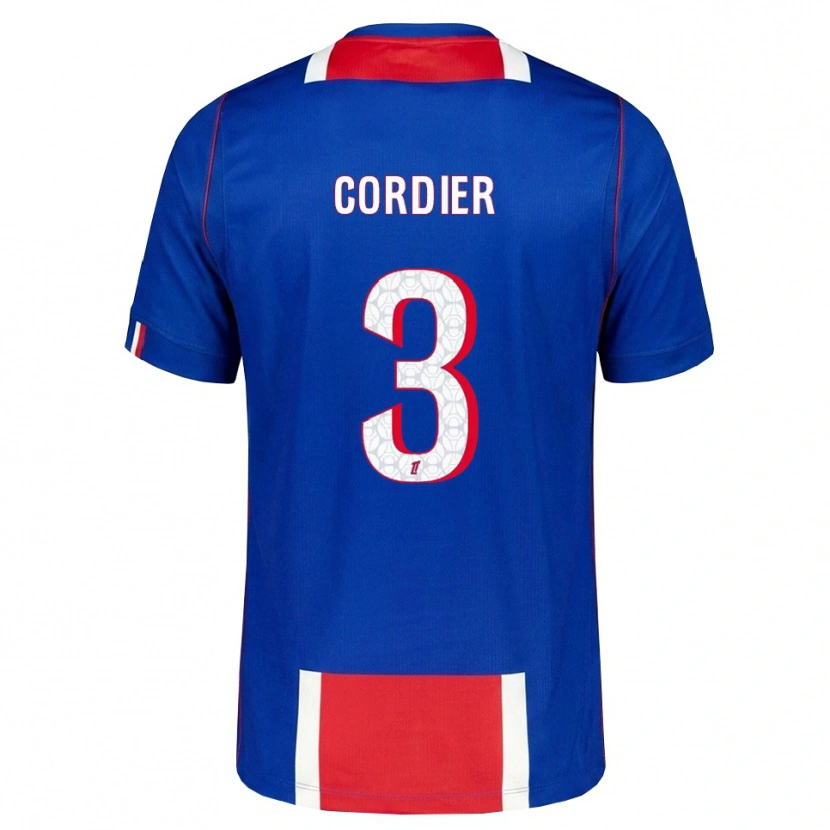Danxen Men Thomas Cordier #3 Red White Blue Home Jersey 2026/27 T-Shirt