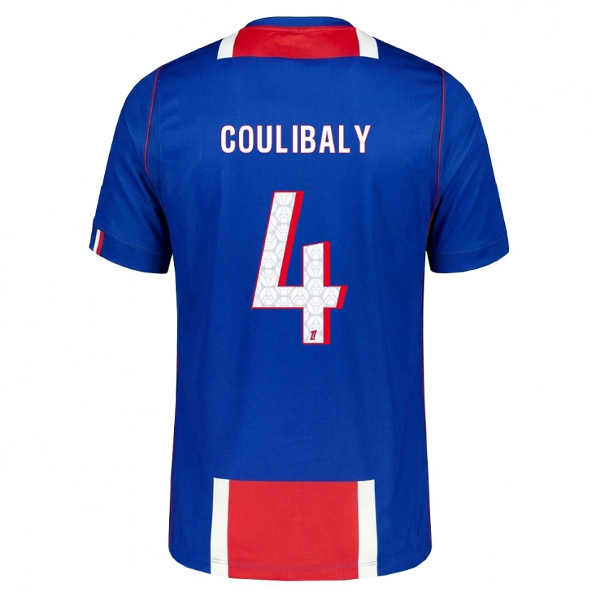Danxen Men Samba Coulibaly #4 Red White Blue Home Jersey 2026/27 T-Shirt