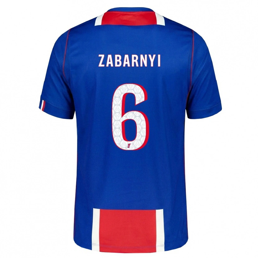 Danxen Men Ilya Zabarnyi #6 Red White Blue Home Jersey 2026/27 T-Shirt