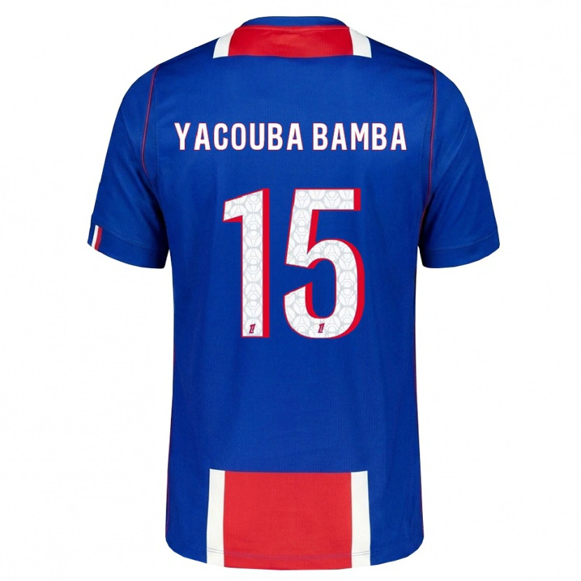 Danxen Men Ben Yacouba Bamba #15 Red White Blue Home Jersey 2026/27 T-Shirt