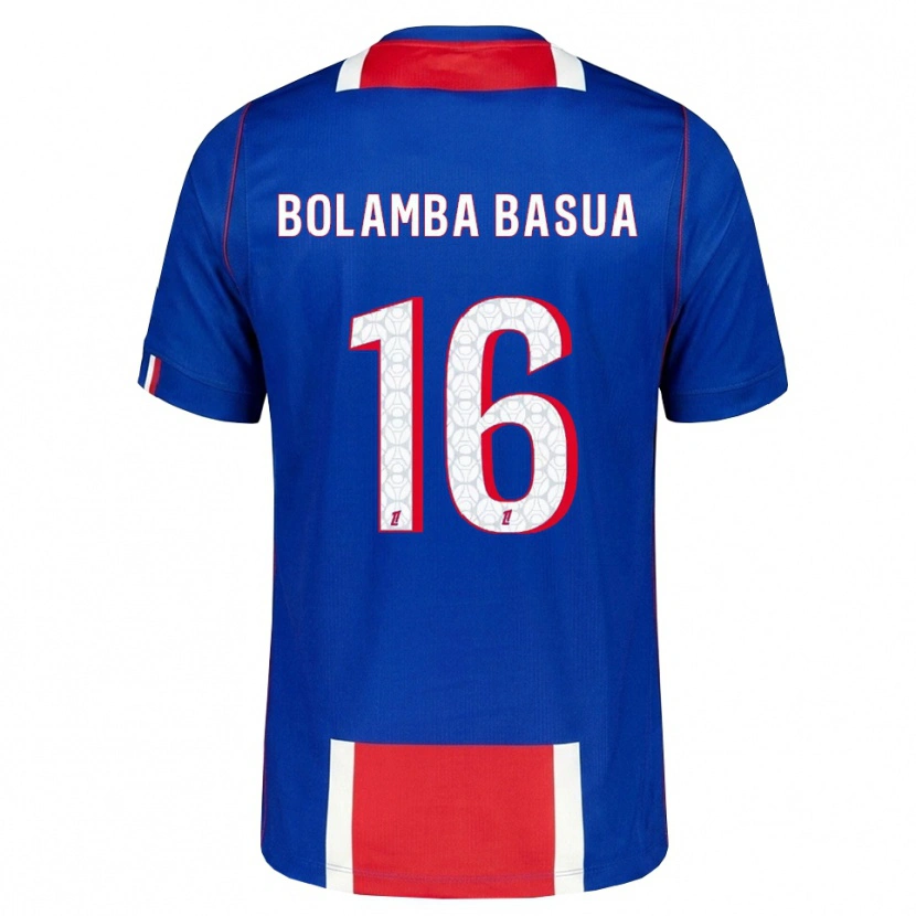 Danxen Men Kévin Bolamba Basua #16 Red White Blue Home Jersey 2026/27 T-Shirt