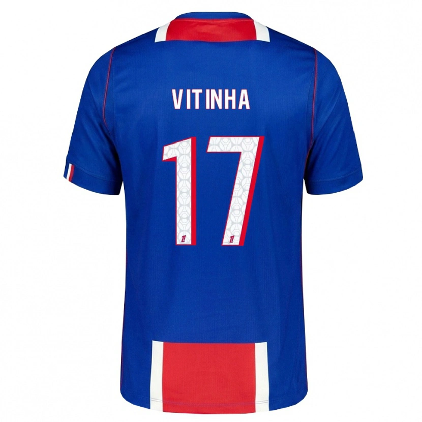 Danxen Men Vítor Machado Ferreira #17 Red White Blue Home Jersey 2026/27 T-Shirt