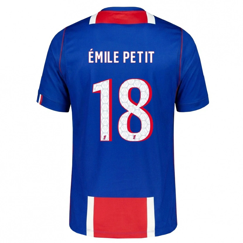 Danxen Men Noé Émile Petit #18 Red White Blue Home Jersey 2026/27 T-Shirt
