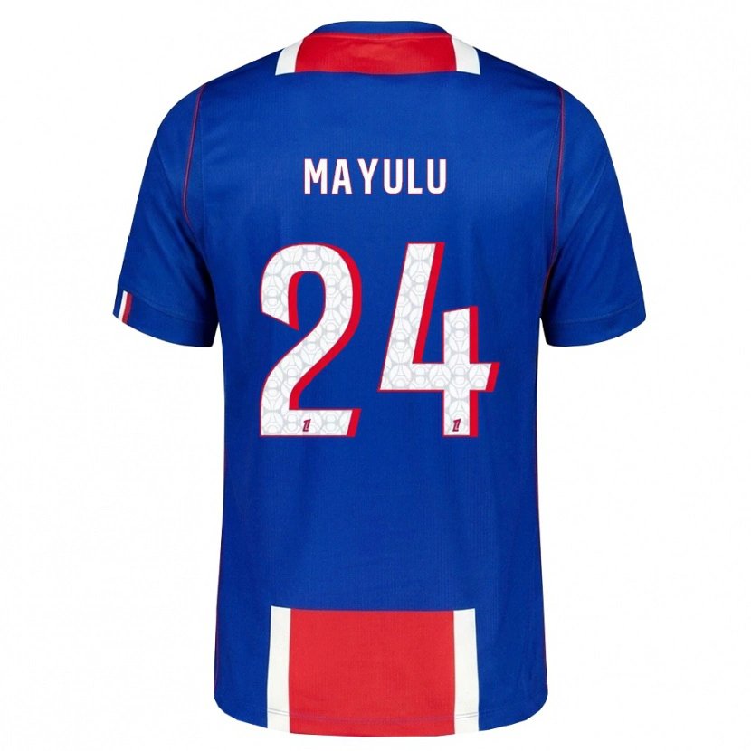 Danxen Men Senny Mayulu #24 Red White Blue Home Jersey 2026/27 T-Shirt
