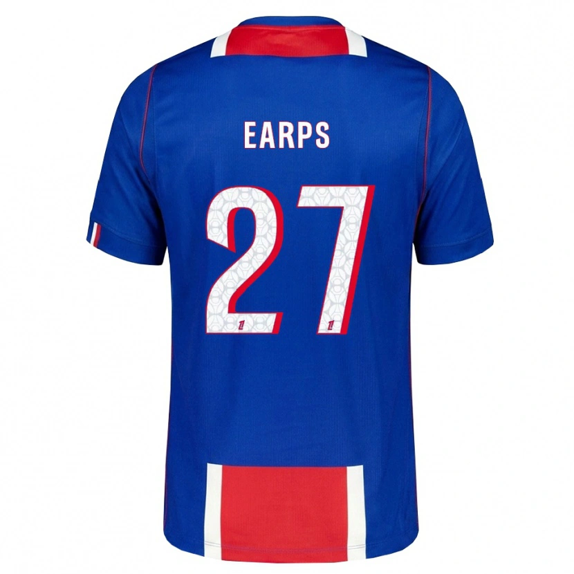 Danxen Men Mary Earps #27 Red White Blue Home Jersey 2026/27 T-Shirt