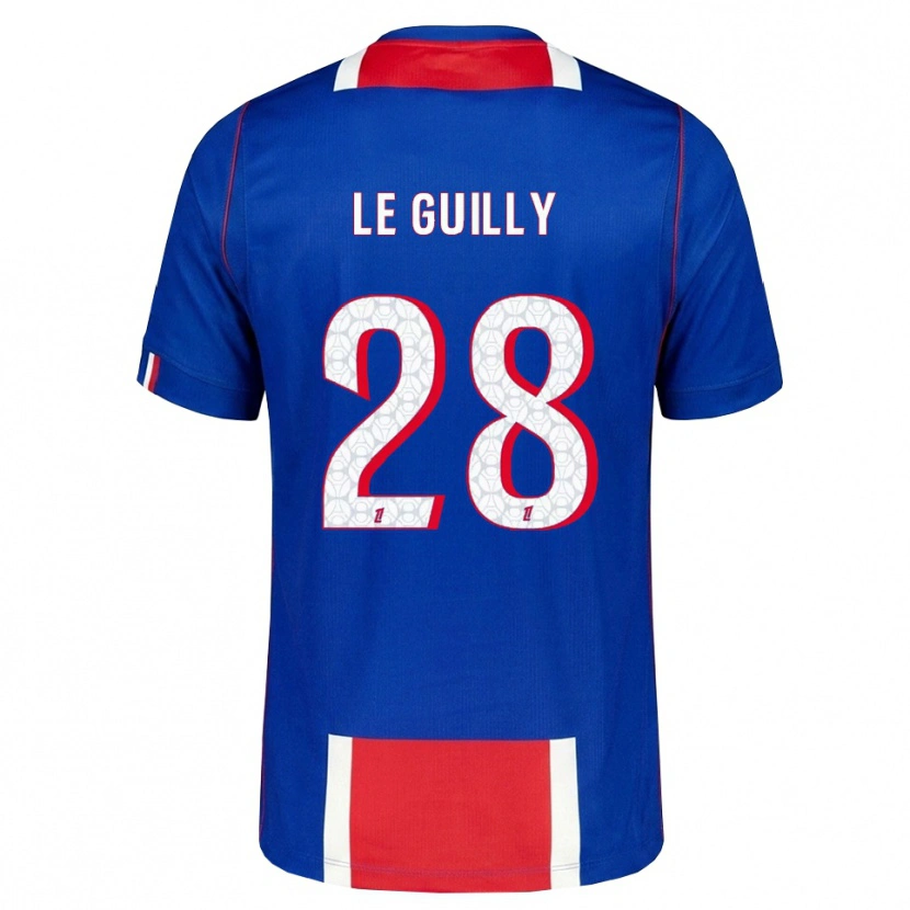 Danxen Men Jade Le Guilly #28 Red White Blue Home Jersey 2026/27 T-Shirt