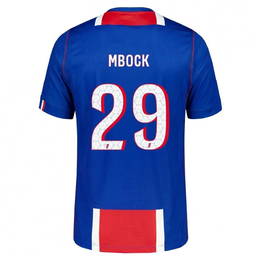 Danxen Men Griedge Mbock Bathy #29 Red White Blue Home Jersey 2026/27 T-Shirt