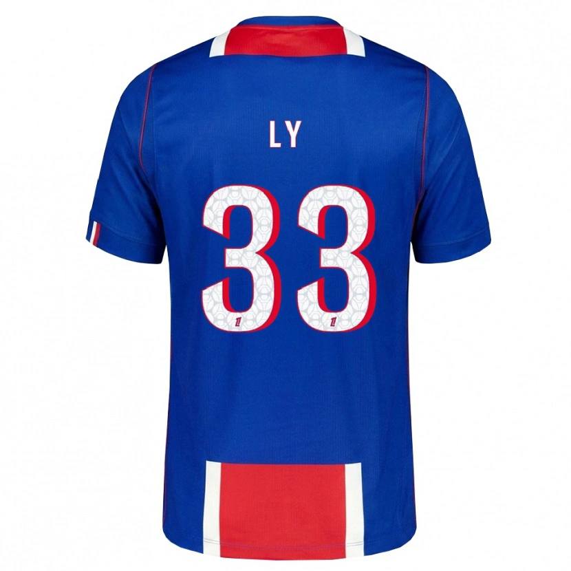 Danxen Men Elijah Ly #33 Red White Blue Home Jersey 2026/27 T-Shirt
