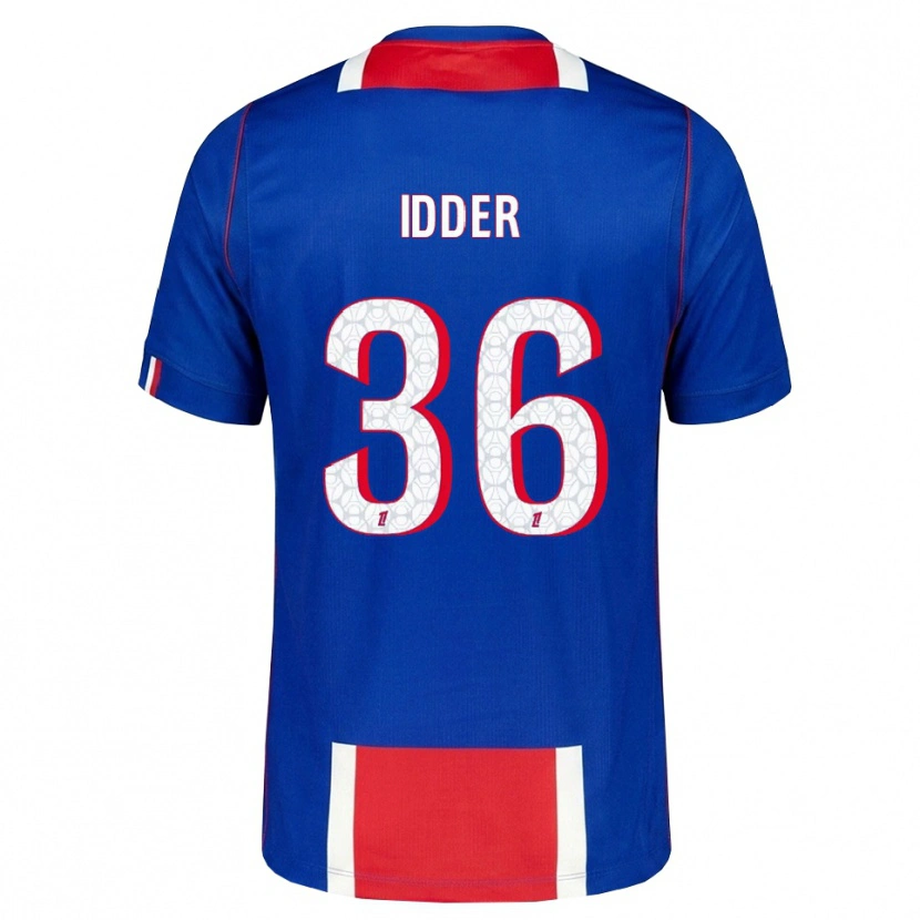 Danxen Men Younes Idder #36 Red White Blue Home Jersey 2026/27 T-Shirt