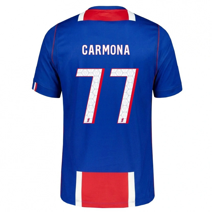 Danxen Men Olga Carmona #77 Red White Blue Home Jersey 2026/27 T-Shirt