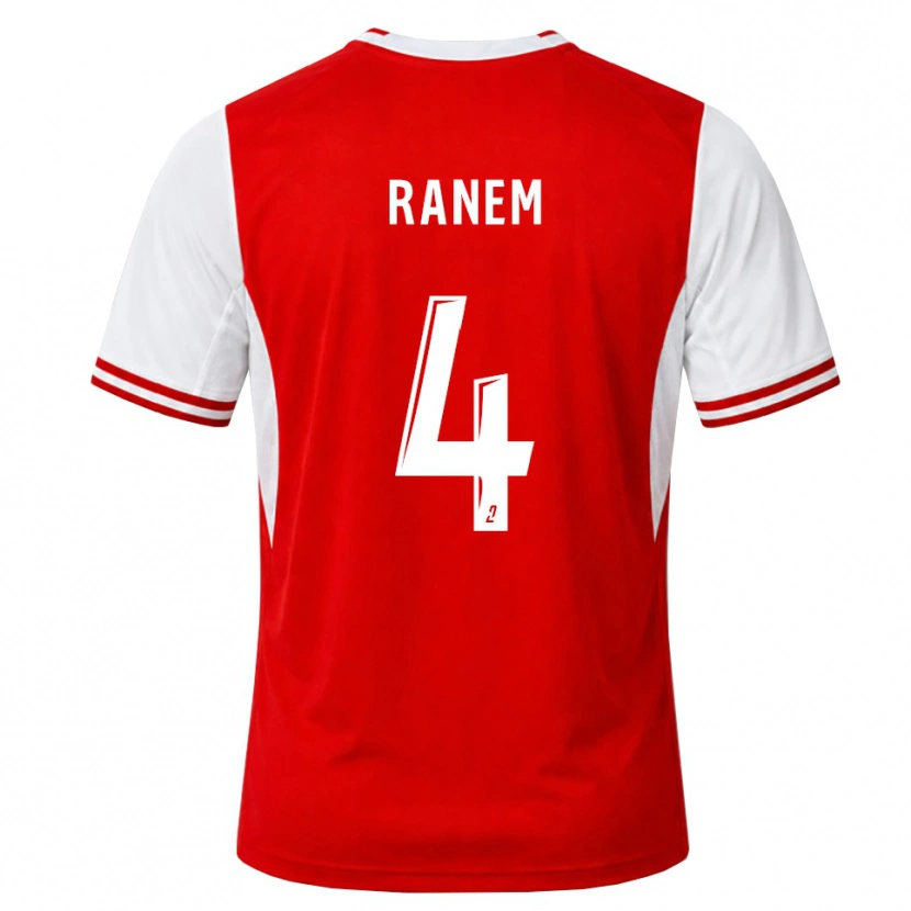 Danxen Men Nassim Ranem #4 Red White Home Jersey 2026/27 T-Shirt