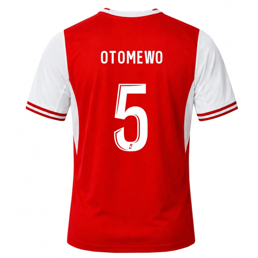 Danxen Men John Otomewo #5 Red White Home Jersey 2026/27 T-Shirt