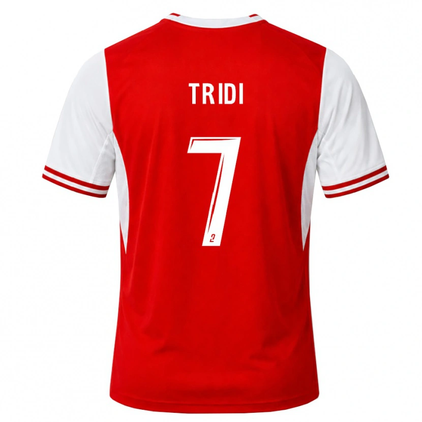 Danxen Men Elyes Tridi #7 Red White Home Jersey 2026/27 T-Shirt