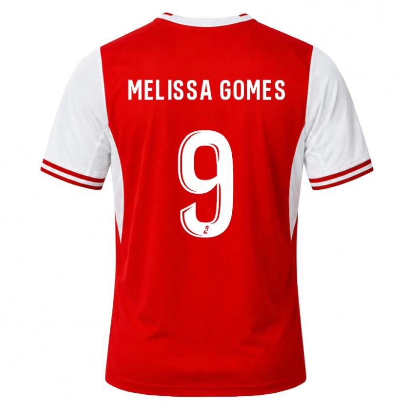 Danxen Men Melissa Ferreira Gomes #9 Red White Home Jersey 2026/27 T-Shirt