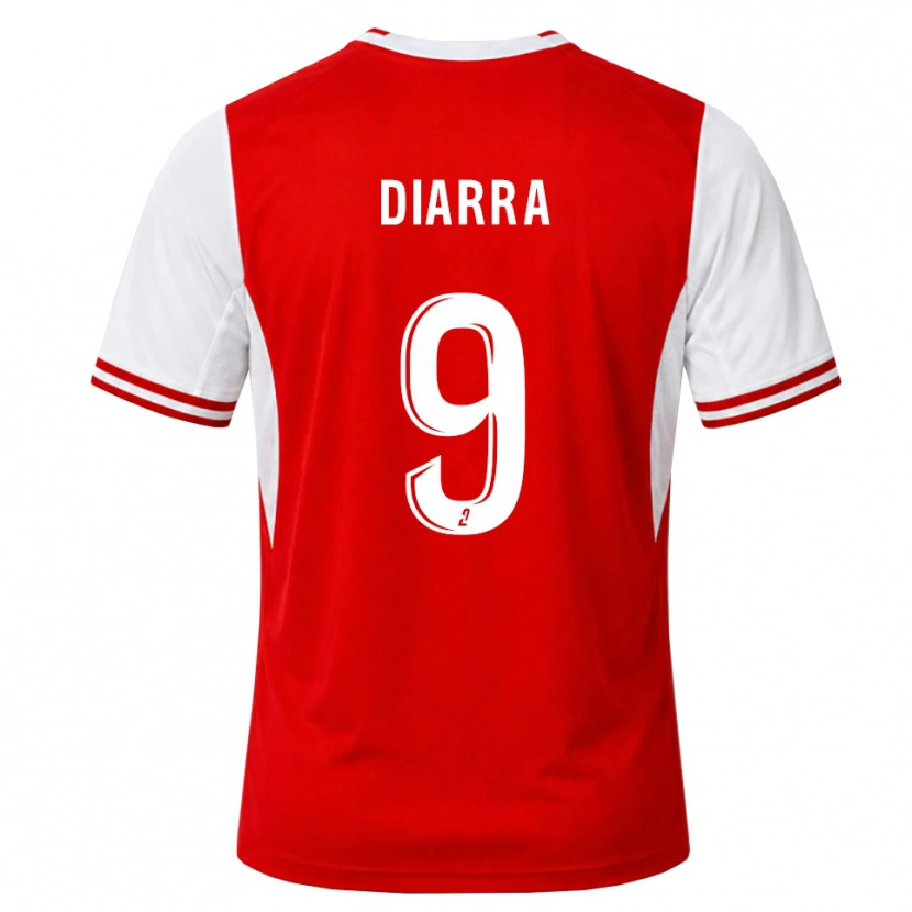 Danxen Men Thiemoko Diarra #9 Red White Home Jersey 2026/27 T-Shirt