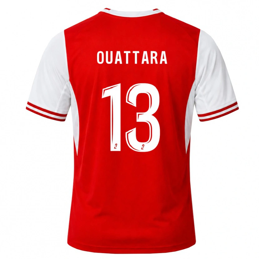 Danxen Men Abou Ouattara #13 Red White Home Jersey 2026/27 T-Shirt