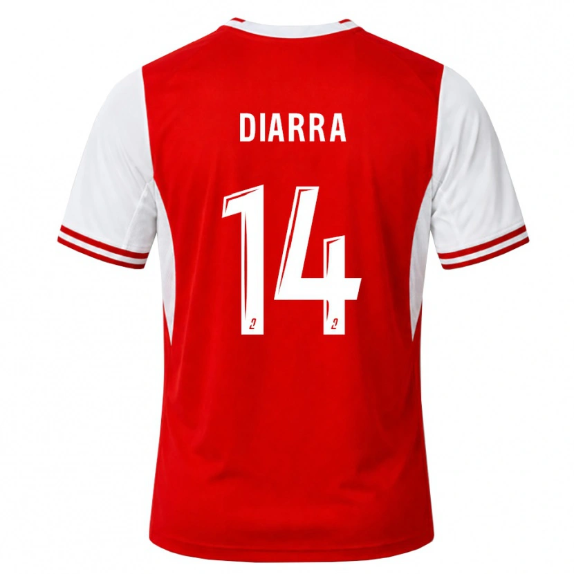 Danxen Men Amidou Diarra #14 Red White Home Jersey 2026/27 T-Shirt