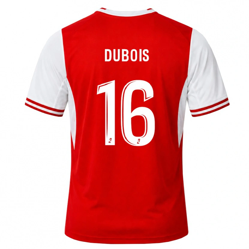 Danxen Men Tom Dubois #16 Red White Home Jersey 2026/27 T-Shirt