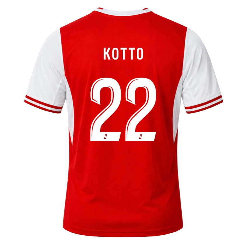 Danxen Men Samuel Kotto #22 Red White Home Jersey 2026/27 T-Shirt