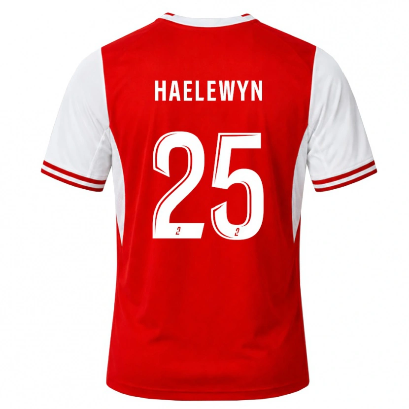 Danxen Men Marion Haelewyn #25 Red White Home Jersey 2026/27 T-Shirt
