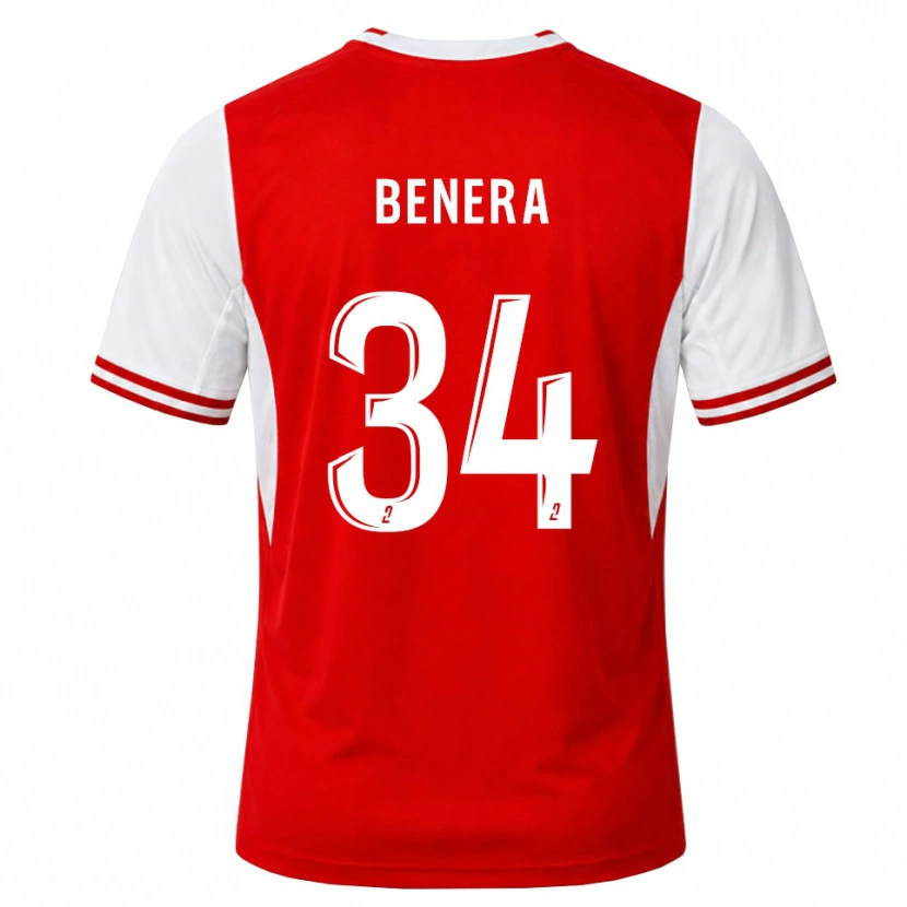 Danxen Men Ummene Benera #34 Red White Home Jersey 2026/27 T-Shirt
