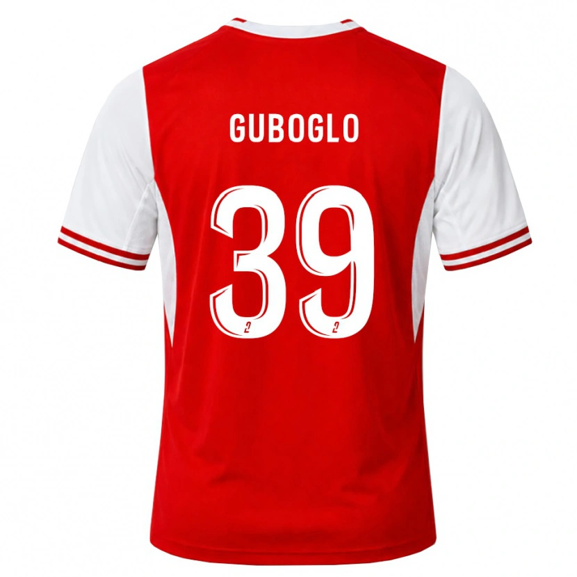 Danxen Men Aleksandr Guboglo #39 Red White Home Jersey 2026/27 T-Shirt