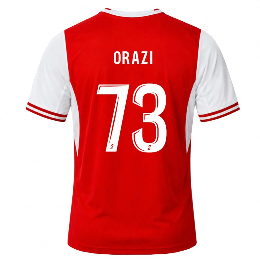 Danxen Men Ike Orazi #73 Red White Home Jersey 2026/27 T-Shirt