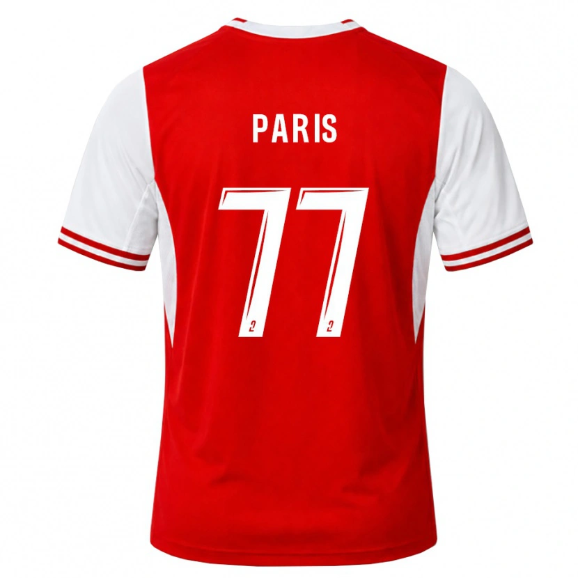 Danxen Men Quentin Paris #77 Red White Home Jersey 2026/27 T-Shirt